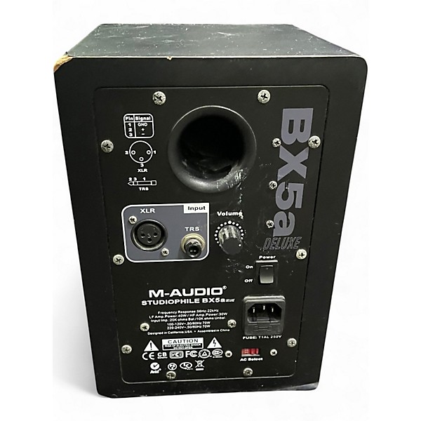 Used M-Audio BX5A Pair Powered Monitor