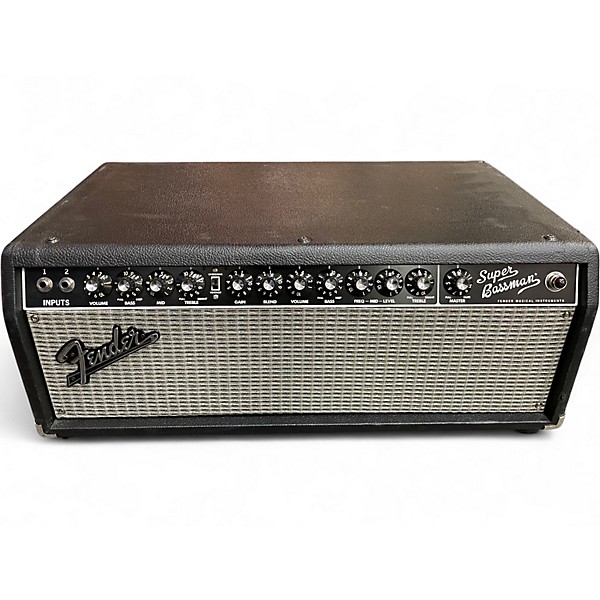 Used Fender Super Bassman 300W Tube Bass Amp Head