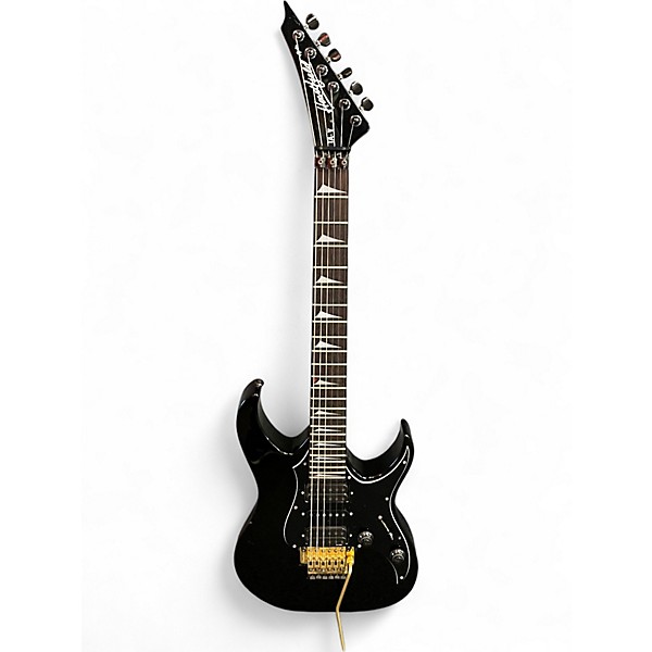 Used Heartfield TA-V Talon V Black Solid Body Electric Guitar
