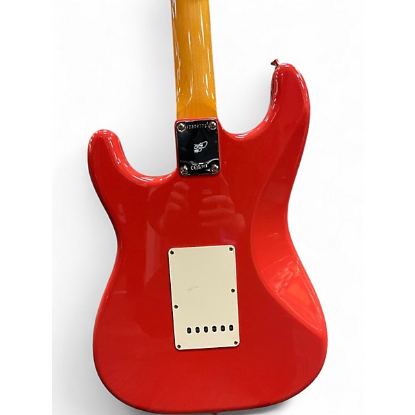 Used 2023 Fender American Vintage II 1961 Stratocaster Fiesta Red Solid Body Electric Guitar