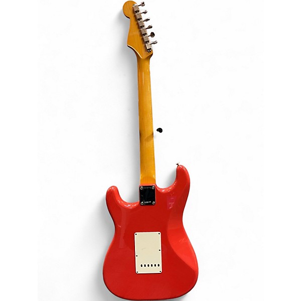 Used 2023 Fender American Vintage II 1961 Stratocaster Fiesta Red Solid Body Electric Guitar