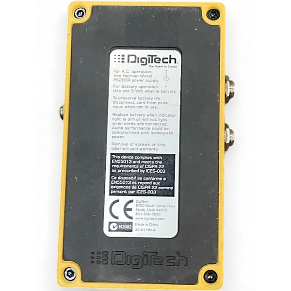 Used DigiTech Crossroads Eric Clapton Overdrive Effect Pedal