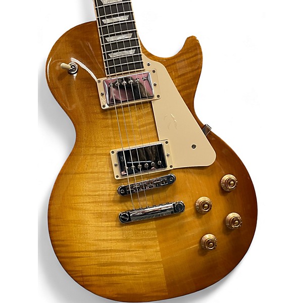 Used 2024 Gibson Les Paul Studio Session Honey Burst Solid Body Electric Guitar