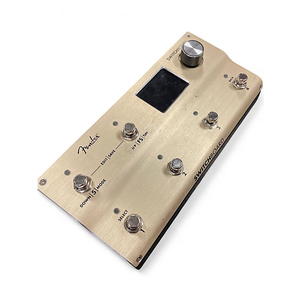 Used Fender Switchboard Effects Operator Loop Switcher Pedal Champagne Pedal