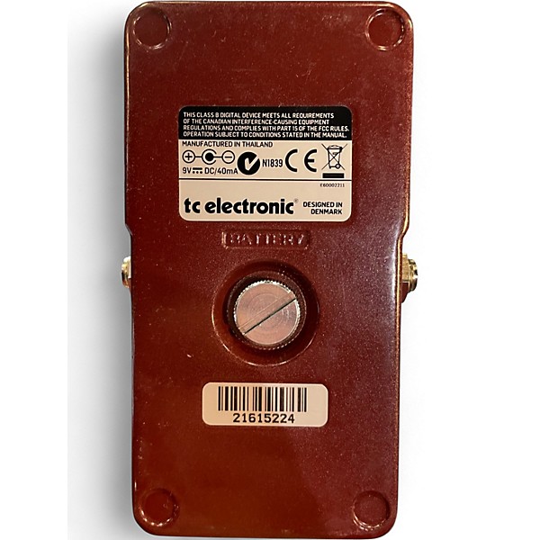 Used TC Electronic Mojomojo Overdrive Effect Pedal