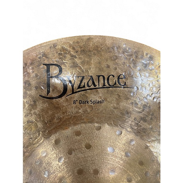 Used MEINL 8in Byzance Dark Splash Cymbal