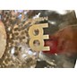 Used MEINL 18in BYZANCE DUAL CRASH Cymbal