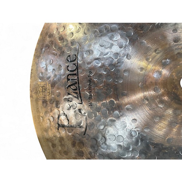 Used MEINL 14in Byzance Dark Hi Hat Pair Cymbal
