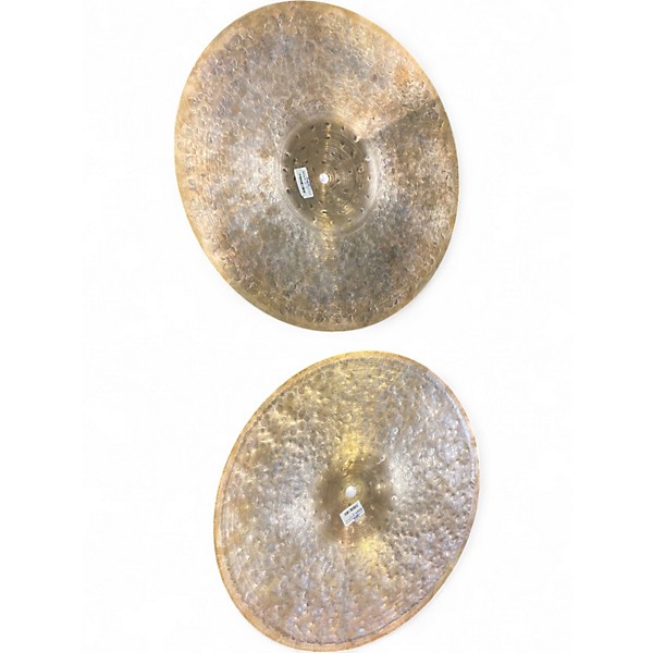 Used MEINL 14in Byzance Dark Hi Hat Pair Cymbal