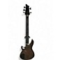 Used Schecter Guitar Research Omen Elite 5 See Thru Blue Burst Electric Bass Guitar
