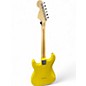 Used Fender Tom Delonge Signature Stratocaster Yellow Solid Body Electric Guitar