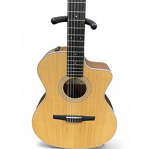 Used Taylor 214CEN NATURAL Classical Acoustic Electric Guitar