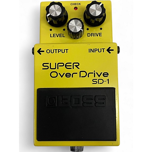 Used BOSS SD1 Super Overdrive Effect Pedal