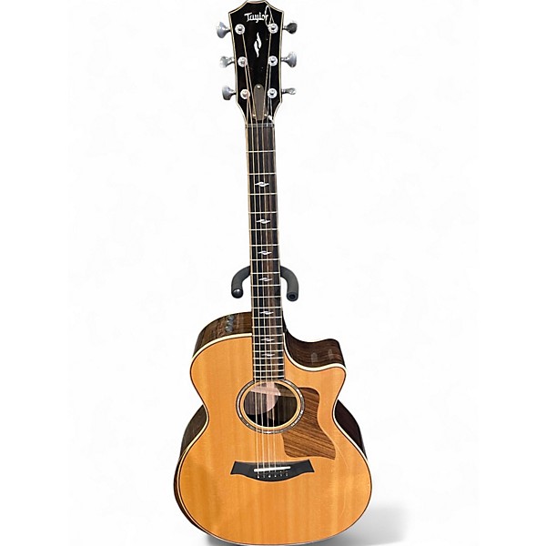 Used Taylor 814CE DLX Natural Acoustic Electric Guitar