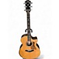 Used Taylor 814CE DLX Natural Acoustic Electric Guitar thumbnail