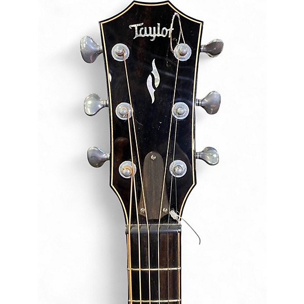 Used Taylor 814CE DLX Natural Acoustic Electric Guitar