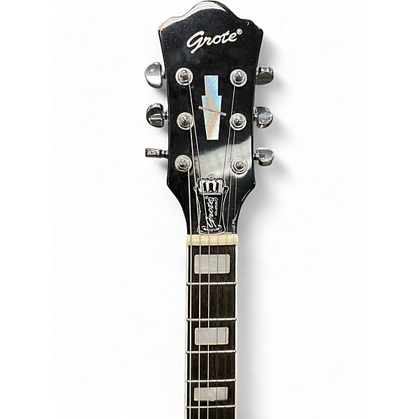 Used Grote semi hollow 335 style cherry burst  Hollow Body Electric Guitar