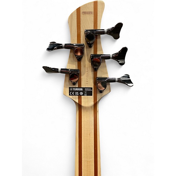 Used Yamaha TRBX605FM MATTE AMBER Electric Bass Guitar
