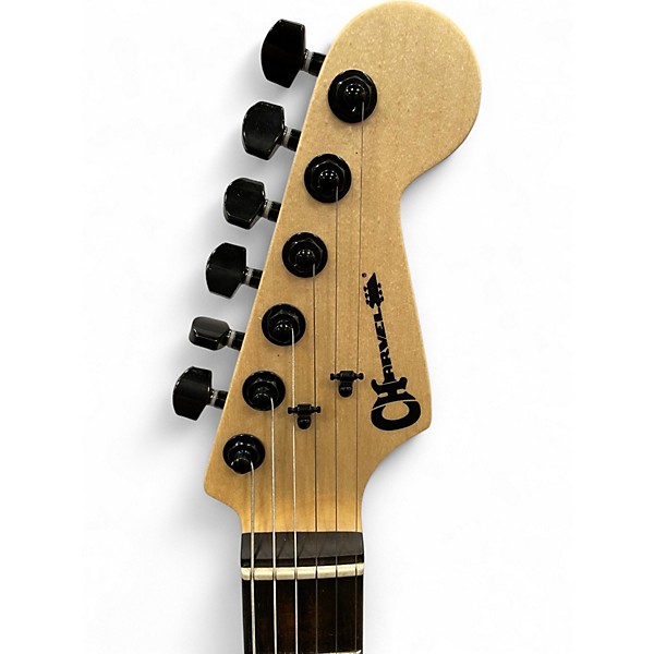 Used 2025 Charvel Pro-Mod DK24 HH HT E Satin Black Solid Body Electric Guitar