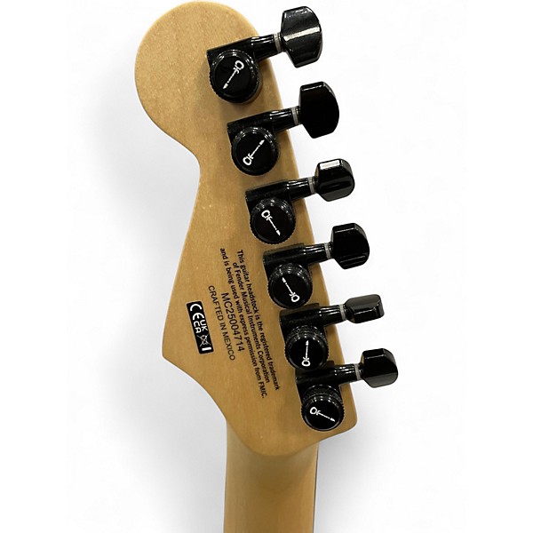 Used 2025 Charvel Pro-Mod DK24 HH HT E Satin Black Solid Body Electric Guitar