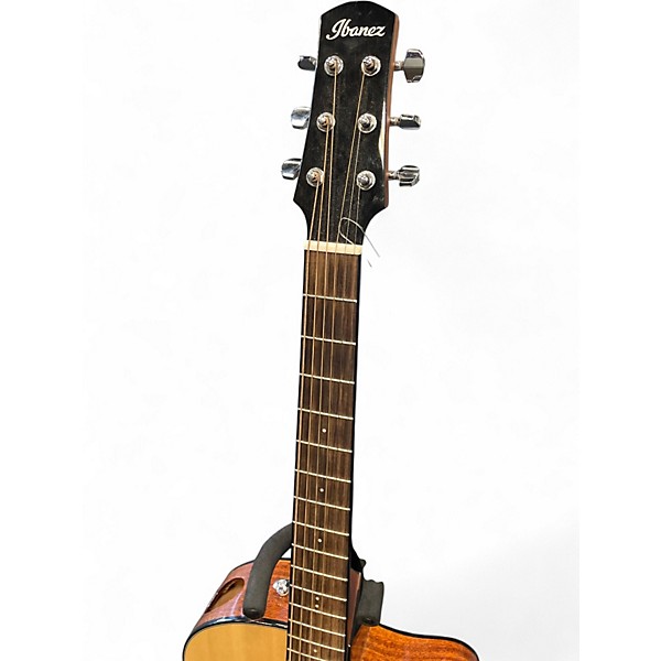Used Ibanez AAM300CE Natural Acoustic Electric Guitar