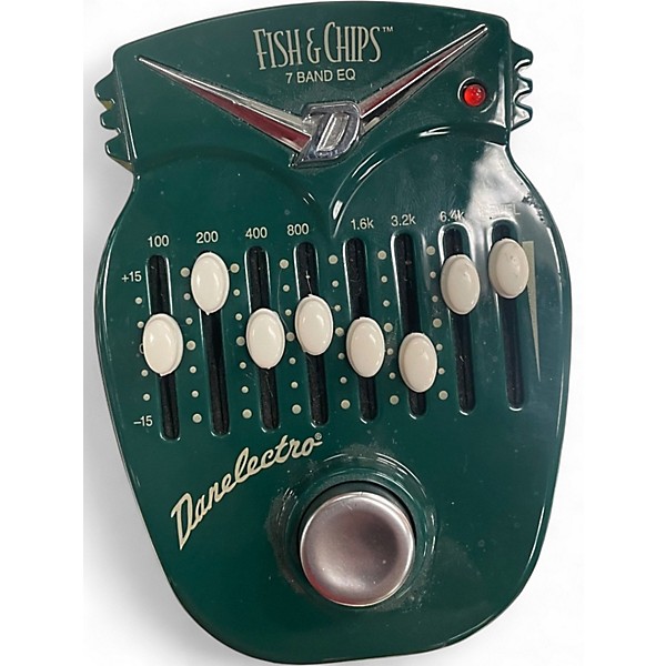 Used Danelectro DJ14 Fish and Chips 7-Band EQ Pedal