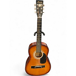 Used Harmony H5401 2 Color Sunburst Acoustic Guitar