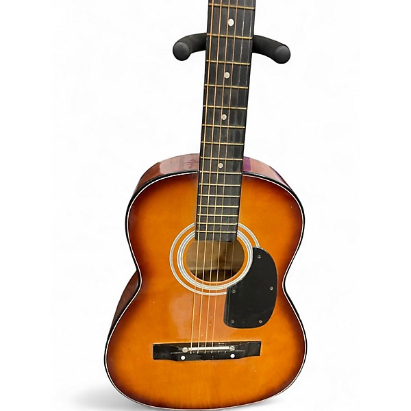 Used Harmony H5401 2 Color Sunburst Acoustic Guitar