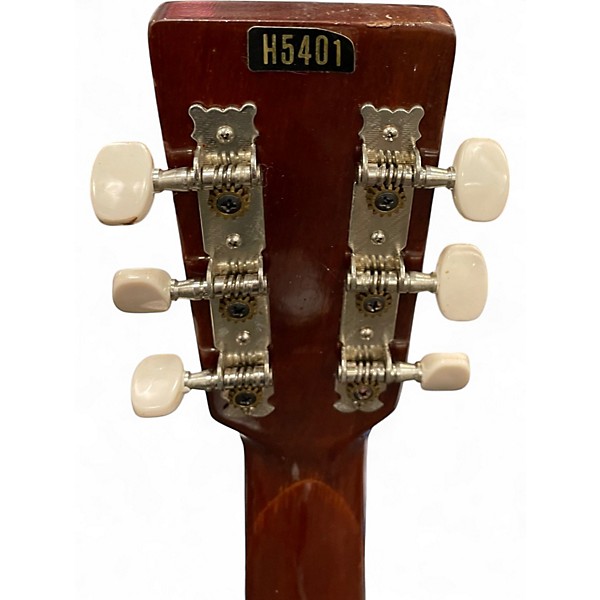 Used Harmony H5401 2 Color Sunburst Acoustic Guitar