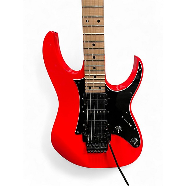 Used Ibanez RG550 RG Series Genesis Road Flare Red Solid Body Electric Guitar
