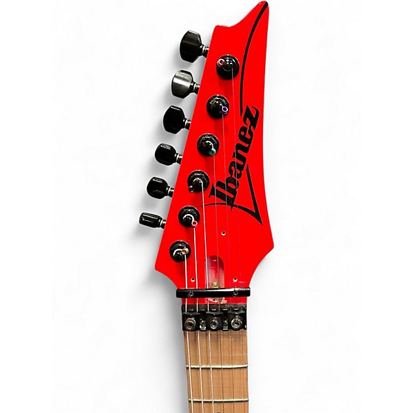 Used Ibanez RG550 RG Series Genesis Road Flare Red Solid Body Electric Guitar