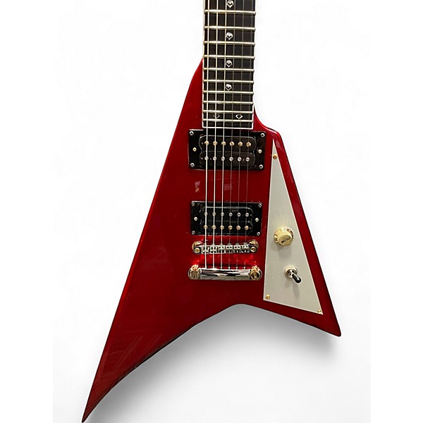 Used Kramer Charlie Para Vanguard Outfit Signature Candy Red Solid Body Electric Guitar