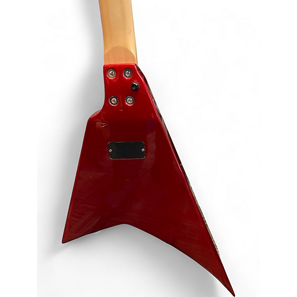 Used Kramer Charlie Para Vanguard Outfit Signature Candy Red Solid Body Electric Guitar