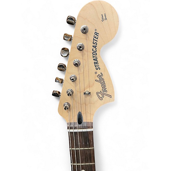 Used Fender Tom Delonge Signature Stratocaster Daphne Blue Solid Body Electric Guitar