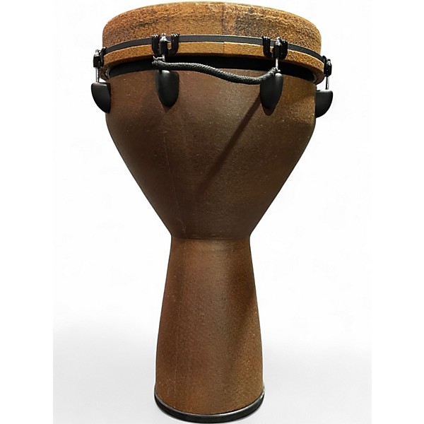 Used Remo Mondo Key Tuned Djembe - Earth Finish with gig bag Djembe