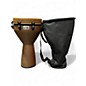 Used Remo Mondo Key Tuned Djembe - Earth Finish with gig bag Djembe