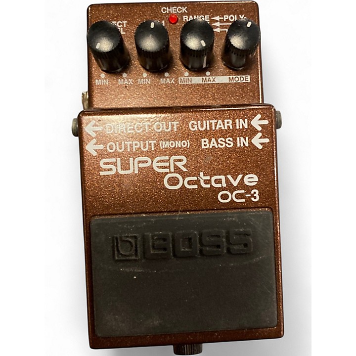 BOSS OC-3 super Octave エフェクター Used BOSS OC3 Super Octave Effect Pedal | Guitar Center