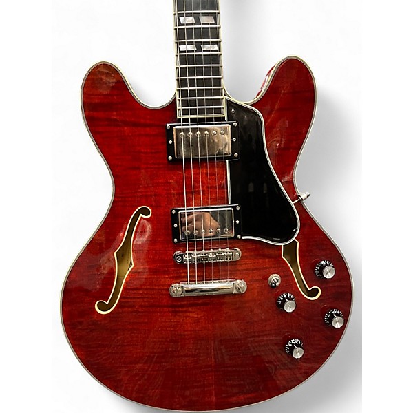 Used Eastman T486 Thinline Archtop Classic Hollow Body Electric Guitar