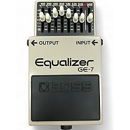 Used BOSS GE7 Equalizer Pedal