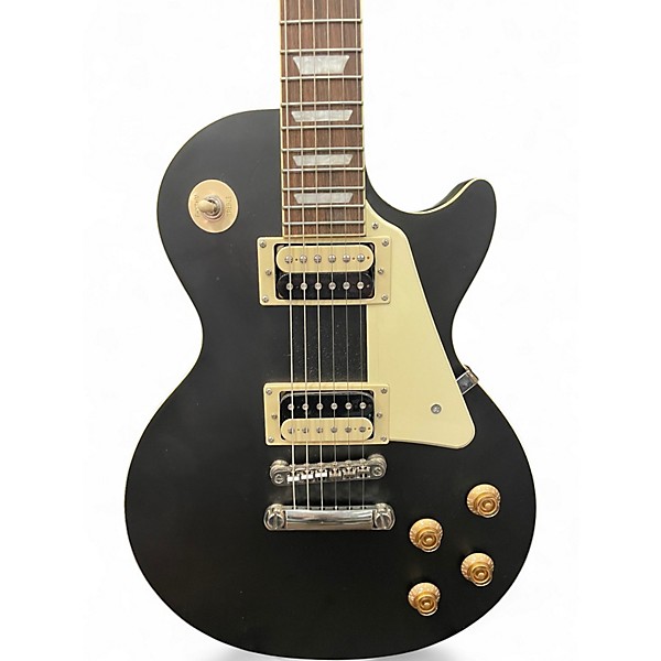 Used Epiphone Les Paul Traditional Pro IV Black Solid Body Electric Guitar