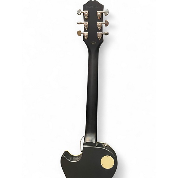 Used Epiphone Les Paul Traditional Pro IV Black Solid Body Electric Guitar