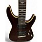 Used Schecter Guitar Research Omen 7 Burgundy Solid Body Electric Guitar