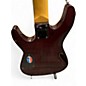 Used Schecter Guitar Research Omen 7 Burgundy Solid Body Electric Guitar