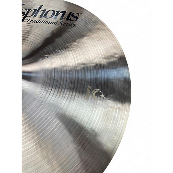 Used Bosphorus Cymbals 16in Traditional Crash Cymbal