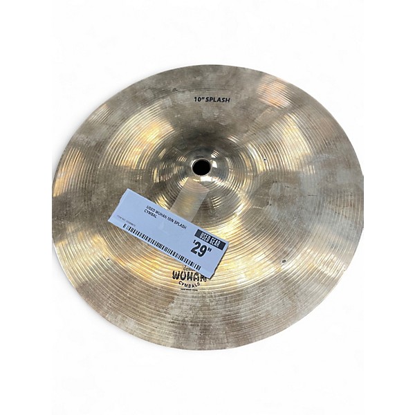 Used Wuhan 10in SPLASH Cymbal