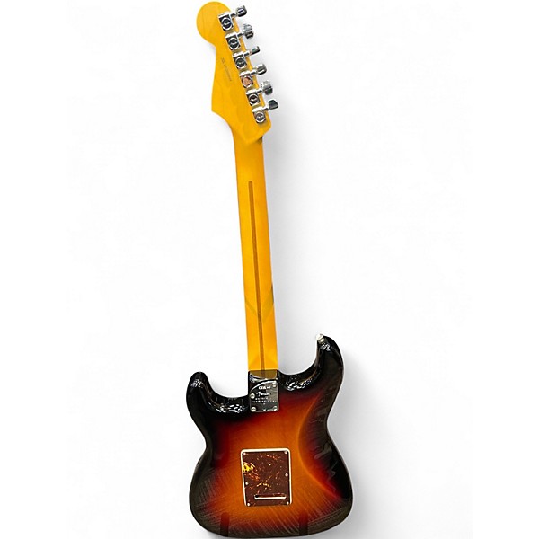 Used Fender American Professional II Telecaster 3 Tone Sunburst Solid Body Electric Guitar