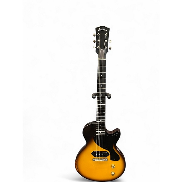Used Eastman SB55V Vintage Sunburst Solid Body Electric Guitar