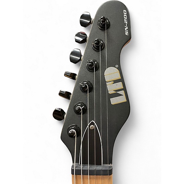 Used Ltd SN-200 Satin Black Solid Body Electric Guitar