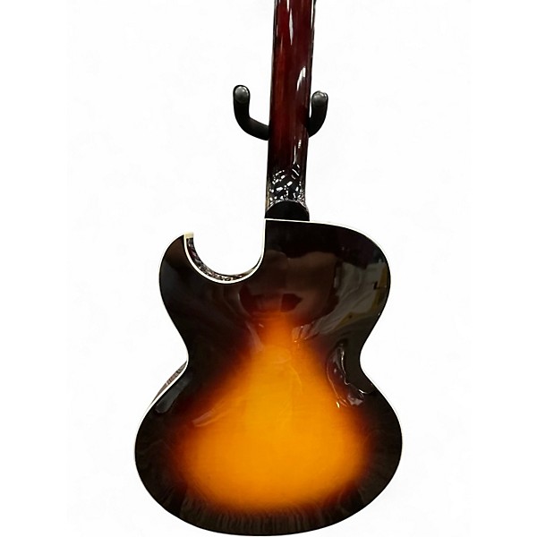 Used Gibson ES137 2 Tone Sunburst Hollow Body Electric Guitar