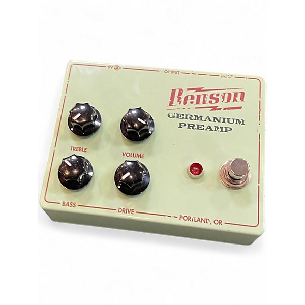 Used Benson Amps GERMANIUM PREAMP Effect Pedal